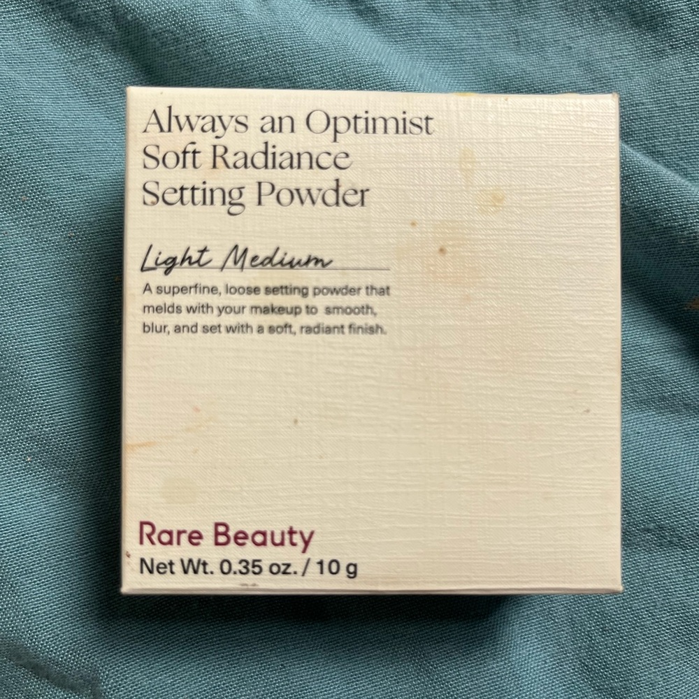 Rare beauty setting powder